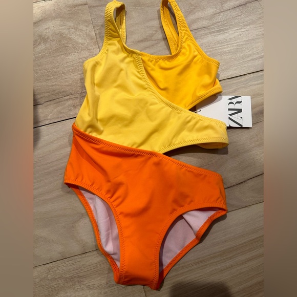 Zara Swim Nwt Girls Bathing Suit Poshmark